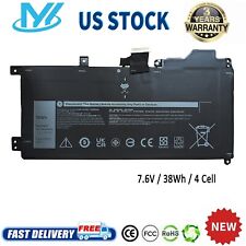✅New 1FKCC Battery For Dell Latitude 7200 7210 2-IN-1 KWWW4 D9J00 9NTKM Series picture