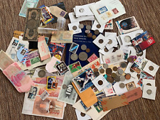 estate sale Lot of Coins, Albums, Coin Collecting supplies, STAMPS, Trading card picture