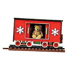 Ginger Cottages Santa’S Ornaments for Christmas Tree North Pole Express Box Car picture