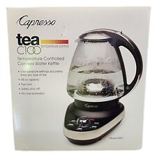 Capresso Tea C100 6 Cup 48 oz Temperature Controlled Electric Glass Water Kettle picture