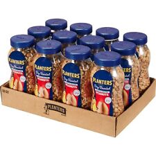 PLANTERS Lightly Salted Dry Roasted Peanuts 16oz, Case of 12 Pack picture