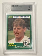 BGS 9 1989 Score Troy Aikman #270 Rookie RC HOF Mint picture
