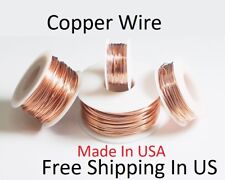 Copper Wire Round (Dead Soft) Sizes 10,12,14,16,18,20,22,24,26,28,30 Ga picture