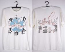 1988 FLEETWOOD Tour Concert 80s T-Shirt, Vtg Fleetwood Mac Rock Band picture