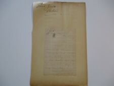 ANTIQUE AUTOGRAPH OF SARAH JEWETT ACTRESS SIGNED LETTER 19TH CENTURY  picture