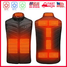 Heated Vest Winter Body Warm Electric USB Jacket Men Women Thermal Heating Coats picture
