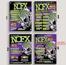 Custom FINAL NOFX TOUR 2024 Poster picture