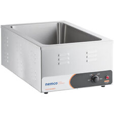 Nemco 6055A Full Size Heated Pan Food Warmer | 1200 Watts Adjustable Thermostat picture