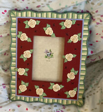 Mary Engelbriet Ceramic 3 1/2” X 5” Photo Frame picture