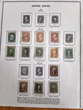 United States Civil War Issues Collection Of 1861-62.  picture