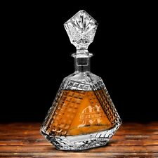 Custom Personalized Triangle Whiskey Liquor Decanter picture