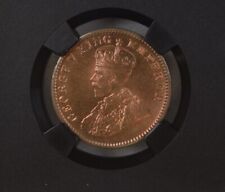 1936(C) 1/4 A KG V British India - NGC Graded MS 67 RB picture