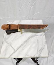 Antique Large Philippine Negrito Bolo Filipino Knife With Sheath Included picture