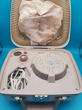 Vintage Westinghouse Hair Nail Dryer Working Travel Case w/ Bonnet Retro WORKS picture