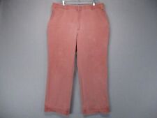 Vintage Murray's Pants Mens 40 Red Chino 80s Nantucket Distressed Trouser 38x29 picture