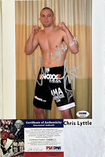 VTG Chris Scott Lytle Rare Signed Autographed 10x8 MMA Photo PSA/DNA COA picture