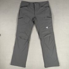 Eddie Bauer Pants Mens 34x32 Gray First Ascent Cargo Stretch Hiking Outdoor EUC picture