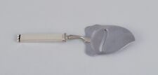 Evald Nielsen, Denmark, Art Deco cheese slicer in silver and stainless steel. picture