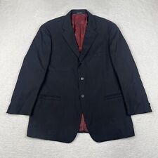 VTG Versace Blazer Mens 46R Black Classic V2 Wool Sports Coat Jacket Made Italy picture