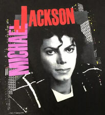 Vintage Michael Jackson T Shirt BAD Single Stitch Tee Tour Concert Album USA 80s picture