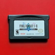 GBA Final Fantasy I & II: Dawn of Souls RPG Game Boy Advance Authentic Saves picture