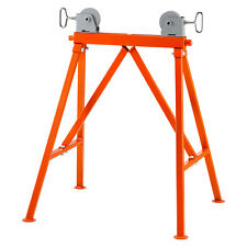 VEVOR Pipe Stand with Roller Head 2500 LBS Load for 2-36 inches Pipes 45# Steel picture