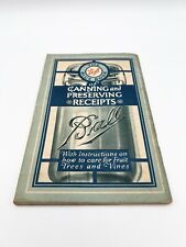 Antique 1916 The Ball Blue Book Of Canning and Preserving Recipes Edition J picture