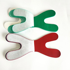 Dental Articulating Paper Horseshoe Thick Strips Blue Red/Green For Denture picture