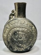 Pre columbian Chimu culture flask pottery  picture