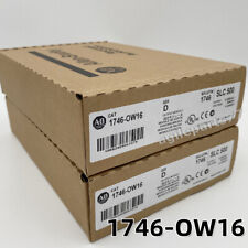 2023 New AB 1746-OW16 SLC500 SerD Output Module 1746OW16 NEW Factory Sealed TX picture