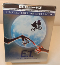 E.T. The Extra-Terrestrial - Limited Edition Steelbook (4K/Blu-ray) NEW-Box S&H picture