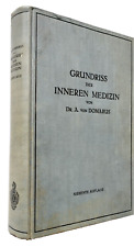 Grundriss der Inneren Medizin Outline of Internal Medicine Domarus German 1933 picture