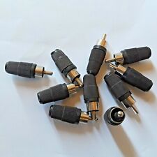8pcs RCA Plug Audio Cable Male Conn.  FROM CA USA picture