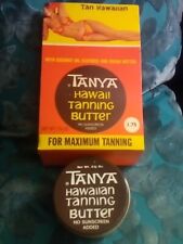 Tanya Hawaii Tanning Butter coconut oil Cocoa butter Rare 1969 Vintage Priceless picture