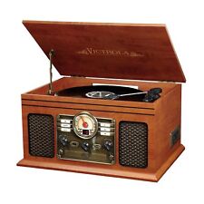 Victrola Nostalgic Classic 6In1 Turntable with Bluetooth, Mahogany (VTA200B)™ picture