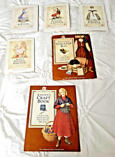 American Girl Kirsten's Pastimes Craft Book & Theater Kit + Four Books Lot picture