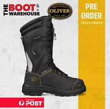 Oliver 65791, AT's Steel Toe Safety Mining Work Boots. Chemical Resistant  NEW  picture