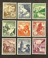 Travelstamps: 1938 Germany Stamps Scott #B123-B131 Mi 675-683 Castles Mint MOGH picture
