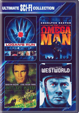 70s 4-Film Sci-Fi Collection Logan's Run/Omega Man/Soylent Green/Westworld (DVD) picture
