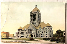 Vintage Postcard 1912 Bristol County Court House, Taunton, Massachusetts (MA) picture