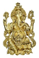Whitewhale Brass Decor India Mangalkari Ganesha Statue Home Decor -21 inch picture