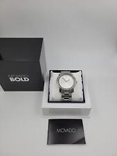 Movado Men’s Bold Silver Dial Stainless Steel Swiss Watch - 3600257 ($795 MSRP) picture