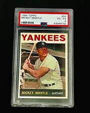 MICKEY MANTLE 1964 TOPPS  #50 PSA 4 RECENT GRADE SHARP COLOR NY YANKEES HOF ⚾️ picture