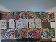 X-Force Lot #1-6 With Rare Cover Print Cards 7-13#17#18 picture