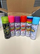 20 Pack Crazy String 6 Colors Silly String Glitter Brand New picture