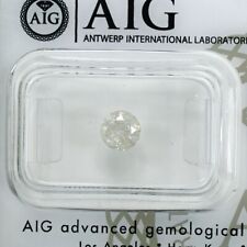 0.71 Ct Round natural brilliant Color G, I2 clarity with AIG report  picture