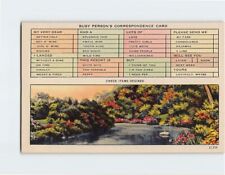 Postcard Nature River Scenery, Busy Person's Correspondence Card picture