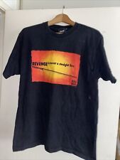 Vintage 2003 Kill Bill Revenge Straight Line Movie Promo Graphic T Shirt 2 Sided picture