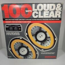 Sparkomatic 100 Watt Amplifier and Pair Of 6