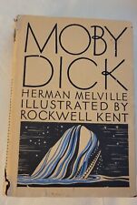 Moby Dick Herman Melville Rockwell Kent 1982 Modern Library Book HCDJ picture